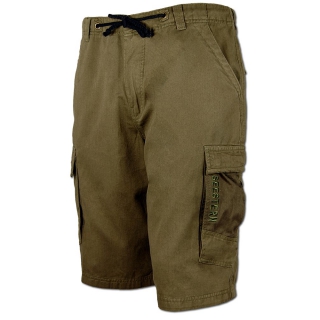 SEESTERN Herren Walkshorts Cargo Shorts Bermuda Kurze Hose Short Creme oderOlive Grn M