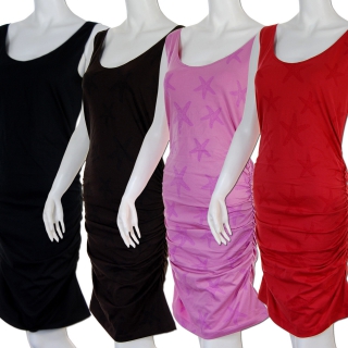 SEESTERN Sommer Kleid aus hochwertigem Jersey mit 5 % Elasthan Anteil Gr.32-42