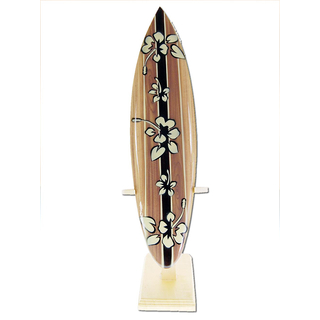 Deko Holz Surfboard 30 cm lang Airbrush Design Surfing Surfen Wellenreiten Surf /1861