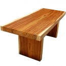 Massivholz Esstisch aus Suar Holz sauber rechteckig...