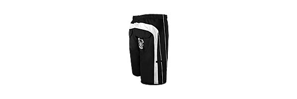 Herren Boardshorts mit Gummizug Knielang