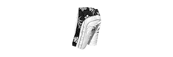 Herren Boardshorts mit Gummizug Mittellang