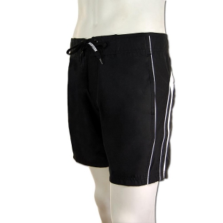 SEESTERN Herren Boardshorts kurzeVersion mitTaschen Surfshorts Badeshorts XS-3XL /1644 Schwarz M