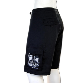 SEESTERN Herren Boardshorts Surfshorts SidVicious Sex Pistols Badeshorts XS-3XL /1546 Schwarz 2XL