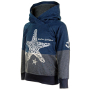 SEESTERN Kinder Kapuzen Sweat Shirt Kapuzen Pullover Hoody Sweater Gr.92-164 /1601 Blau 134-140