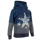 SEESTERN Kinder Kapuzen Sweat Shirt Kapuzen Pullover Hoody Sweater Gr.92-164 /1601 Blau 134-140