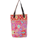 SEESTERN Shopper Schultertasche farbenfrohe Sommer Trage...