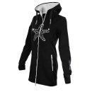 SEESTERN Damen Kapuzen Fleecejacke 2WegeZipper...