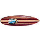 Deko Holz Surfboard 50 cm lang Airbrush Design Surfing Surfen Wellenreiten Surf /1753