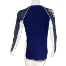 SEESTERN Premium Damen RashGuard Lycra Shirt Surfshirt Badeshirt Langarm XS - XL Blau_1623 XS