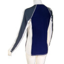 SEESTERN Premium Damen RashGuard Lycra Shirt Surfshirt Badeshirt Langarm XS - XL Blau_1623 XS