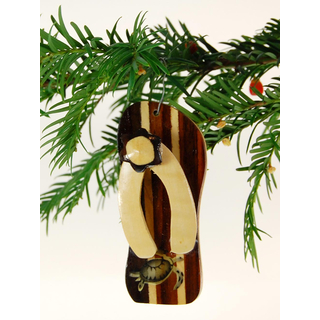 Sandale Weihnachtsbaum Christbaum Schmuck Weihnachtsdeko Surfing Xmas Surfen 1 Stck 1417