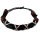 Seestern Armband / Armbänder Echtleder Band Leder Modeschmuck /1011 Braun_1 Stueck