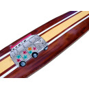 Deko Holz Surfboard 50 cm lang Airbrush Design Surfing Surfen Wellenreiten Surf /1658