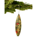 Surfboard Weihnachtsbaum Christbaum Schmuck Weihnachtsdeko Surfing Xmas /1857 1 Stüeck