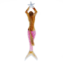 Dekoration Holz Wand Deko Meerjungfrau Mermaid 62 x 14 cm /1981_L