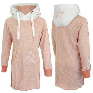 SEESTERN Kinder Langes Kapuzen Sweat Shirt Pullover Hoody Sweater Gr.116-164 /1805.og_wt Orange 140
