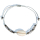 SEESTERN Kauri Muschel Armband / Armbänder Surfer Shell Bracelet /2012 Grau_1 Stueck