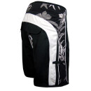 SEESTERN Herren Boardshorts Surfshorts Boardshort Surf Shorts Badeshorts XS-3XL mittellang 47-49cm /2043 Schwarz L