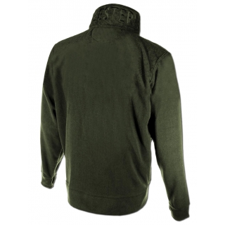 SEESTERN Herren Fleece Jacke mit Stehkragen Pullover Sweater Gr.S-XXL /2149 Olive XL