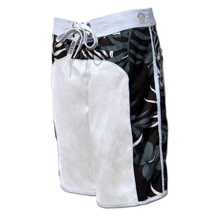 SEESTERN Damen Microstrech Boardshorts Surfshorts Boardshort Badehorts XS-4XL /2123 Weiss L