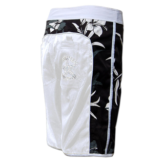 SEESTERN Damen Microstrech Boardshorts Surfshorts Boardshort Badehorts XS-4XL /2123 Weiss L