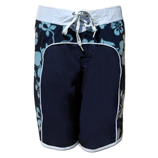 SEESTERN Damen Microstrech Boardshorts Surfshorts Boardshort Badehorts XS-4XL /2124 Blau 3XL