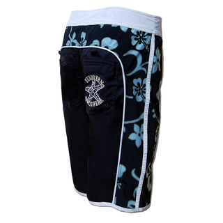 SEESTERN Damen Microstrech Boardshorts Surfshorts Boardshort Badehorts XS-4XL /2124 Blau 3XL