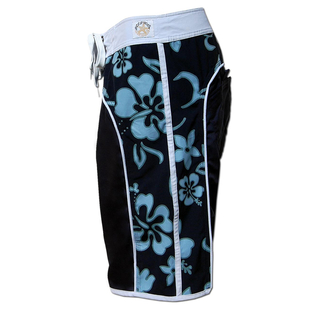 SEESTERN Damen Microstrech Boardshorts Surfshorts Boardshort Badehorts XS-4XL /2124 Blau 3XL