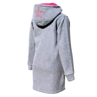 SEESTERN  Kinder Kapuzen Fleecejacke Fleecemantel Fleece Sweatjacke 116-164 /2106.gy_sb 110 - 116