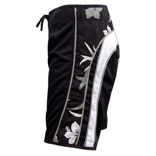 SEESTERN Herren Microstrech Boardshorts Surfshorts Boardshort Badehorts XS-3XL /2343 Schwarz M