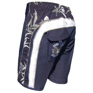 SEESTERN Herren Microstrech Boardshorts m.Gummizug hinten Surfshorts Boardshort Badehorts XS-3XL /2353 Blau S