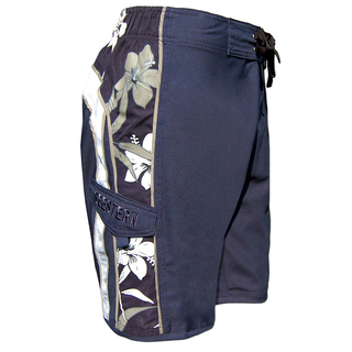 SEESTERN Herren Microstrech Boardshorts m.Gummizug hinten Surfshorts Boardshort Badehorts XS-3XL /2353 Blau S