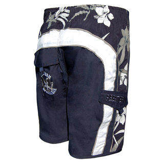 SEESTERN Herren Microstrech Boardshorts m.Gummizug hinten Surfshorts Boardshort Badehorts XS-3XL /2353 Blau S