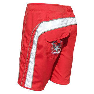 SEESTERN Herren Microstrech Boardshorts Surfshorts Boardshort Badehorts XS-3XL /2344 Rot 3XL