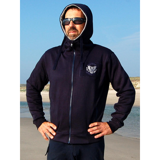 SEESTERN Herren Kapuzen Sweat Shirt Jacke Pullover Zip Hoody Sweater Gr.S-XXL /2340 Navy M