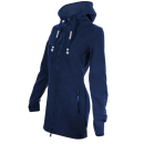 SEESTERN Damen Kapuzen Fleecejacke 2WegeZipper Fleecemantel Fleece Sweatj.XS-4XL /2126.nv_nv