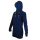 SEESTERN Damen Kapuzen Fleecejacke 2WegeZipper Fleecemantel Fleece Sweatj.XS-4XL /2126.nv_nv Blau XS