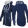 SEESTERN Damen Kapuzen Fleecejacke 2WegeZipper Fleecemantel Fleece Sweatj.XS-4XL /2126.nv_wt