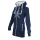 SEESTERN Damen Kapuzen Fleecejacke 2WegeZipper Fleecemantel Fleece Sweatj.XS-4XL /2126.nv_wt Blau XL