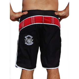 SEESTERN SPORTSWAER Herren Microstrech Boardshorts Surfshorts Boardshort Badehorts XS-3XL /2430 Schwarz XL