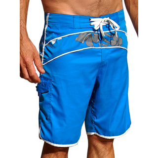 SEESTERN SPORTSWAER Herren Microstrech Boardshorts Surfshorts Boardshort Badehorts XS-3XL /2430 Hell Blau XL