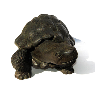 Seestern Homedeko Schildkrte Turtle Garten Statue Figur Skulptur 45 cm Steingu fr innen & auen /2480