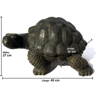 Seestern Homedeko Schildkrte Turtle Garten Statue Figur Skulptur 45 cm Steingu fr innen & auen /2480