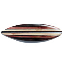 Kühlschrank Magnet Deko Holz Surfboard 12,5cm Airbrush Surfen Wellenreiten /2451