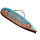 SEESTERN Holzschild Wanddeko Deko Surfboard Surfing Paradise Sylt 80 x 22cm /2382