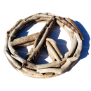 SEESTERN Treibholz Deko m. PEACE ( 40 cm ) Motiv Wanddeko Driftwood Schild Holzdeko /1435